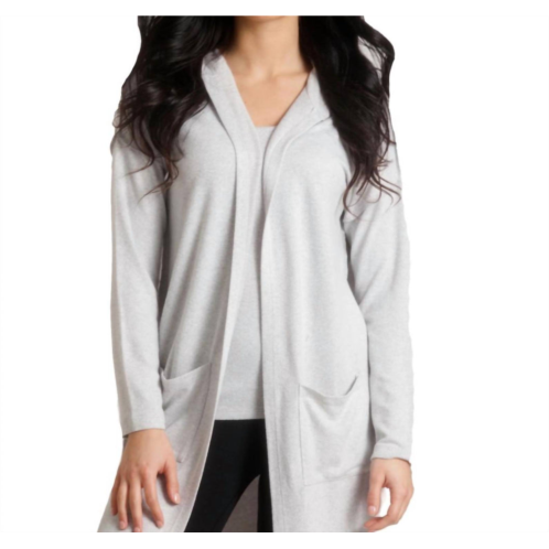 French kyss supersoft hooded duster in frost