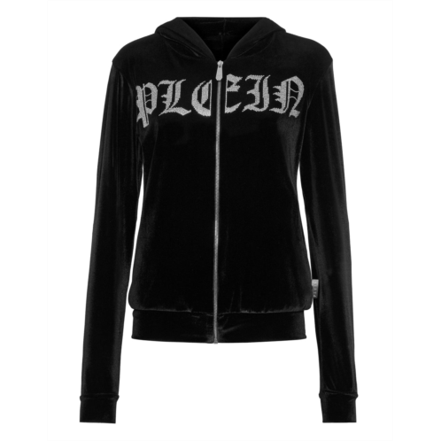 PHILIPP plein hoodie sweatjacket gothic plein