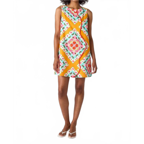 Crosby by Mollie Burch zaire mini dress in tiles