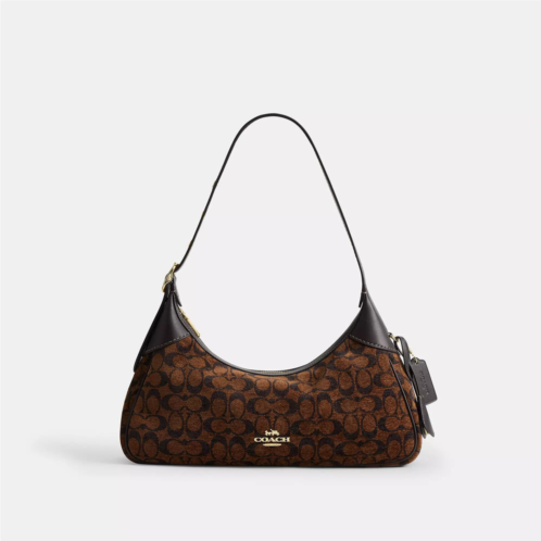Coach Outlet ella small shoulder bag in signature chenille