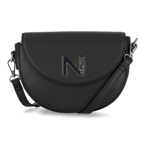 Nautica round flap crossbody bag