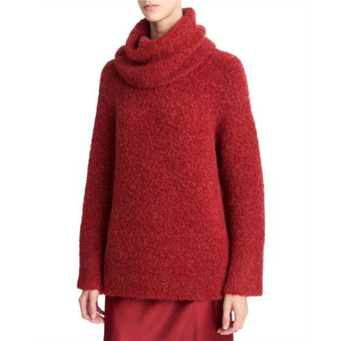 Vince boucle turtleneck wool & alpaca-blend tunic