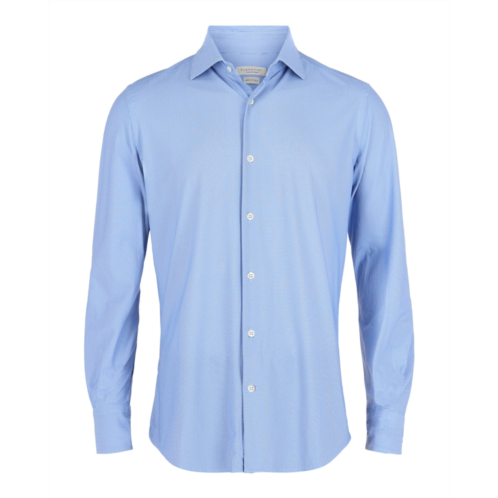 Slowear glanshirt collared button-up shirt
