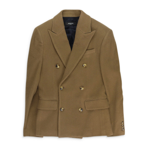 Amiri double breasted ermine blazers