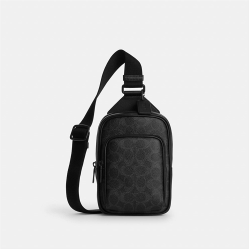 Coach Outlet racer sling pack in signature canvas