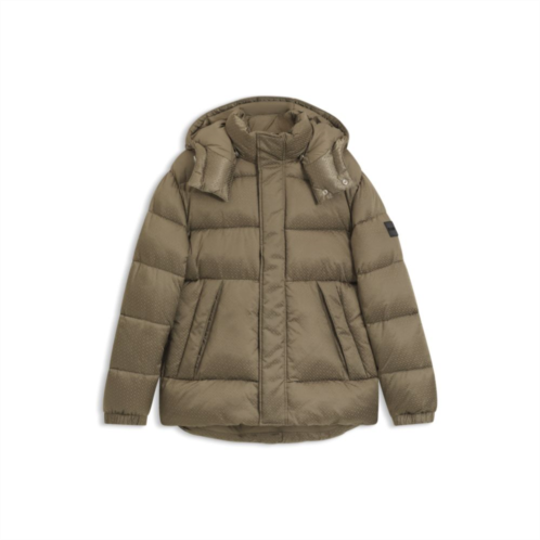 BOSS water-repellent jacket with monogram jacquard