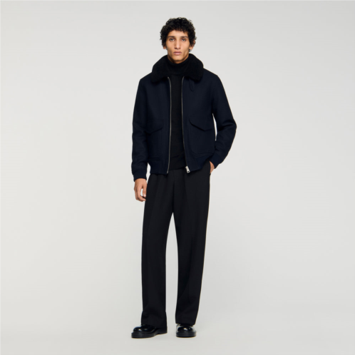 Sandro zip-up jacket