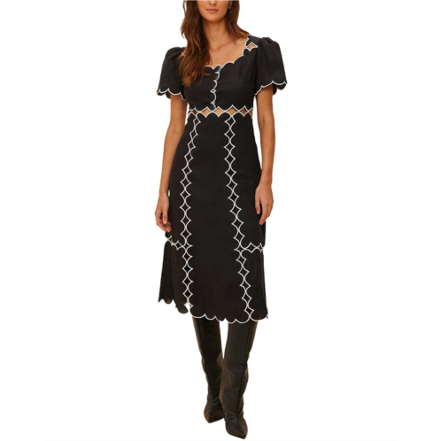 FARM Rio linen maxi dress