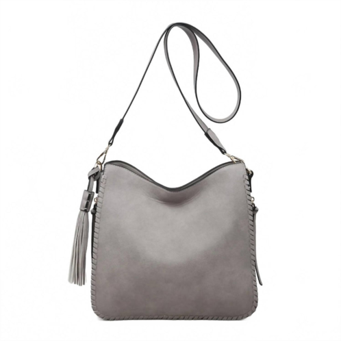 Jen & Co. womens nina bag in pewter