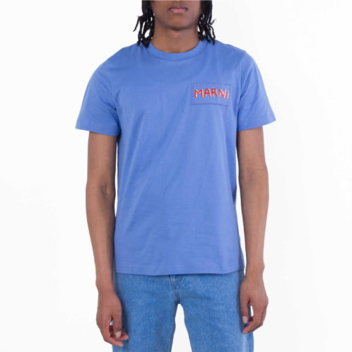 Marni logo label crewneck cotton t-shirt