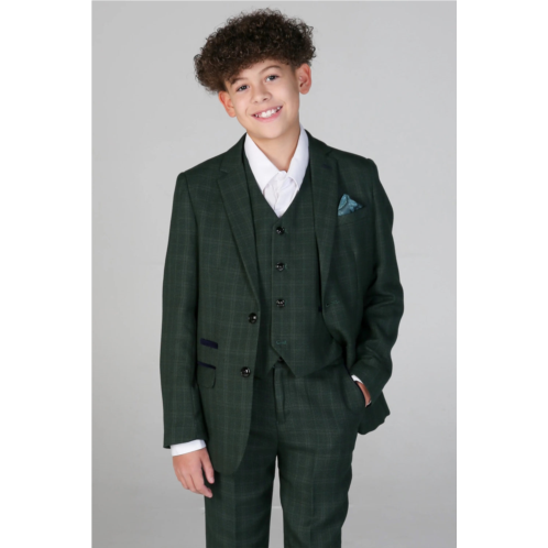 Paul Andrew leo 3 piece checked suit