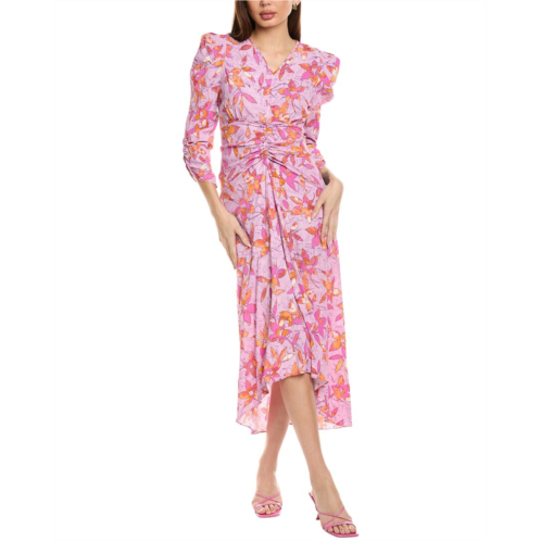 isabel marant etoile albisd silk-blended maxi dress