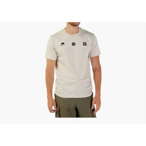 Fox Racing sensory short sleeve premium tee in vintage white