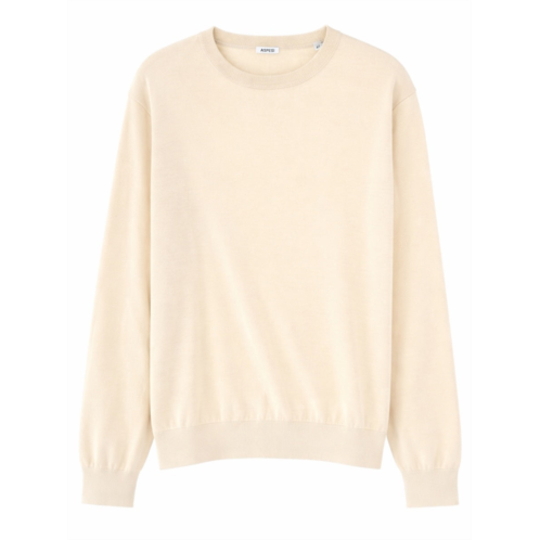 ASPESI relaxed fit cotton-silk lightweight top sweater