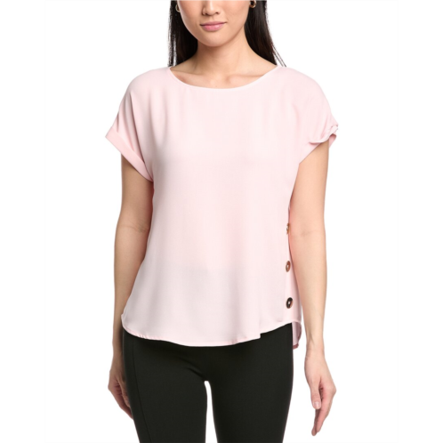 Jones New York button detail blouse