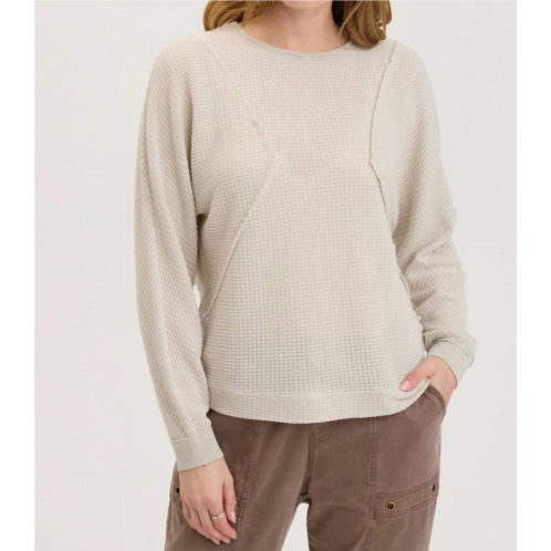 XCVI delsi pullover in klondike pigment