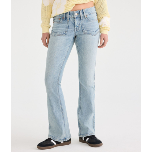 Aeropostale low-rise flare jean