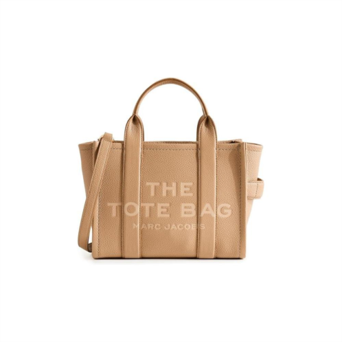 marc jacobs the leather small tote bag - camel/tan