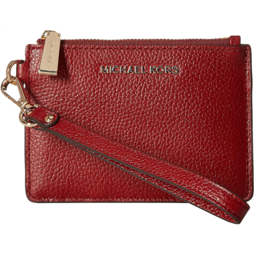 michael kors mercer small coin purse - brandy