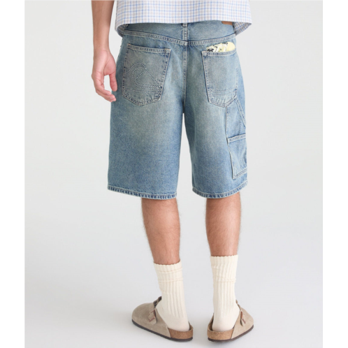 Aeropostale quiksilver baggy denim shorts 11