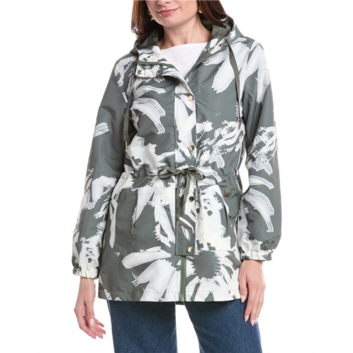 Nicole Miller floral anorak