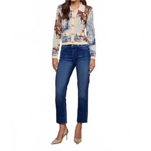 celestia slim leg jeans in marvista