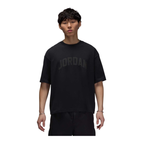 JORDAN mens flight essentials t shirt_black/black
