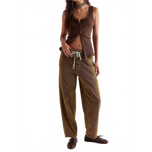 Free People roscoe corduroy pull on jean in bermuda