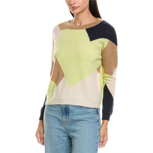 Philosophy colorblocked cashmere sweater