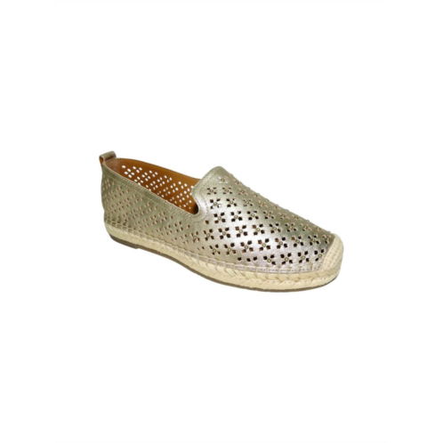 Patricia Nash womens elena espadrille flats in pale gold