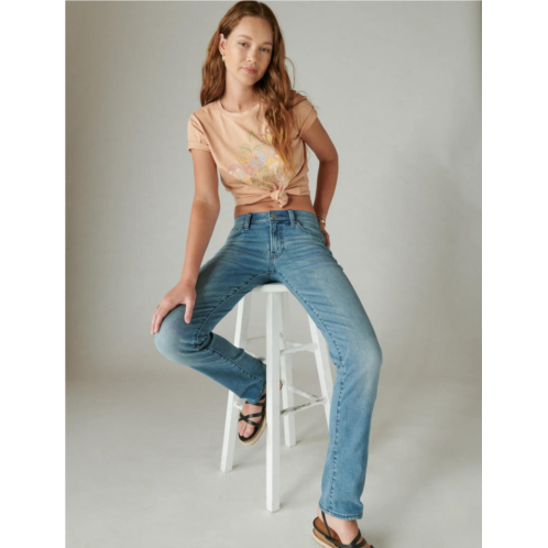 Lucky Brand womens mid rise sweet straight