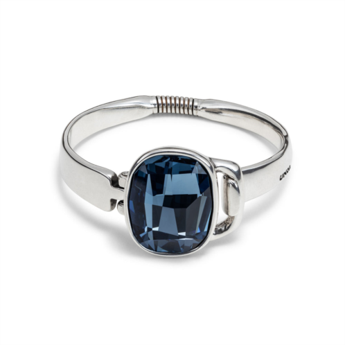 UNOde50 denim blue crystal cast bracelet