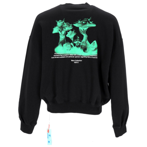Off-White sweatshirt mushroom print