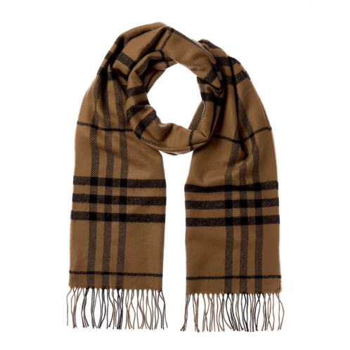 Burberry check cashmere scarf