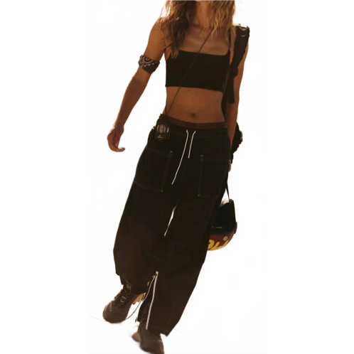 Free People night pants in black