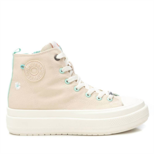 Xti womens sneaker boots in beige