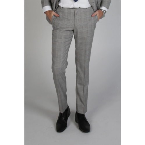 Paul Andrew hugo check formal trousers