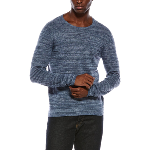 John Varvatos erik linen blend crewneck shirt