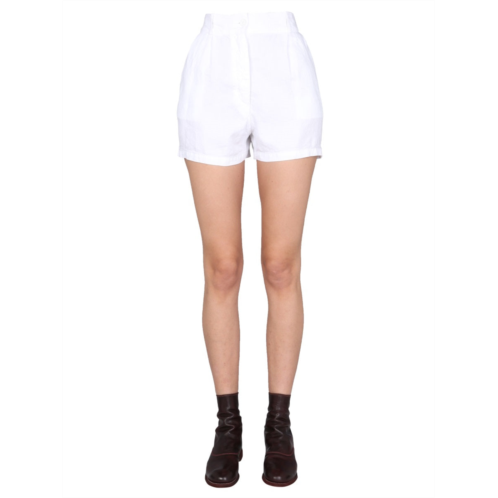 ASPESI wide-leg shorts with front button closure