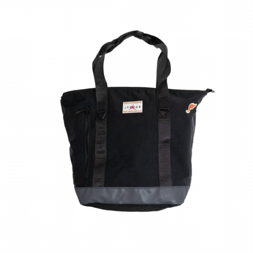 Jordan womens solefly retro 1 tote bag in black