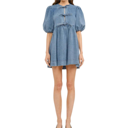 Sophie the Label arlo denim dress in light wash