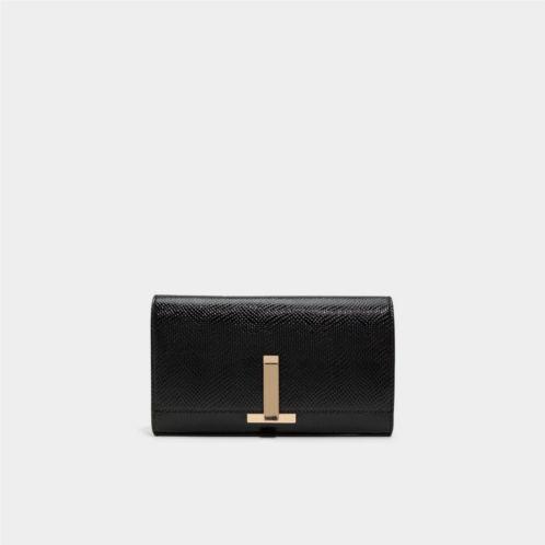 Aldo adoring clutch bag womens black crossbody strap handbags gbo3944
