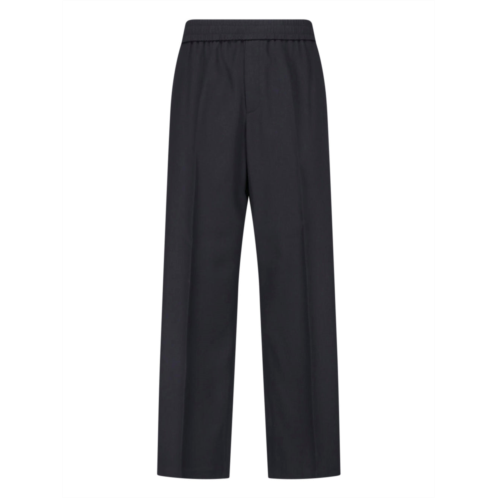 GOLDEN GOOSE black virgin wool star sweatpants