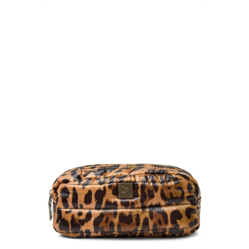THINK ROYLN womens touch up bag in leopard