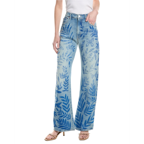 MOTHER the lasso sneak pressed leaves jean