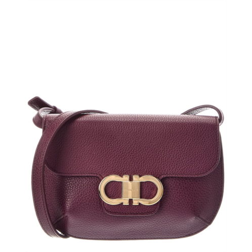 Salvatore Ferragamo Ferragamo gancini leather shoulder bag