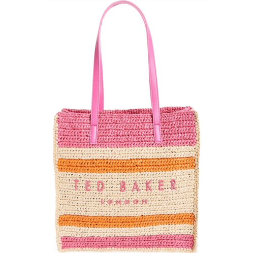 TED BAKER womens skye tote bag in fushia