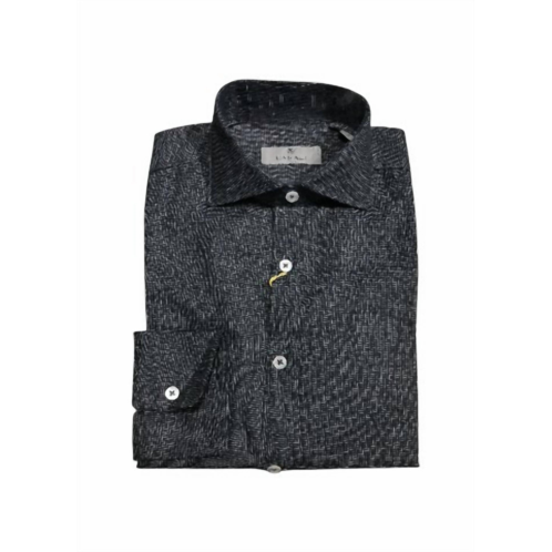 CANALI mens button down shirt in 111 char hound