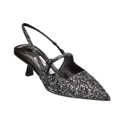 Jimmy Choo didi 45 glitter slingback pump