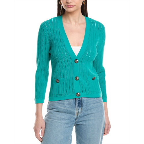 irvin pointelle cardigan